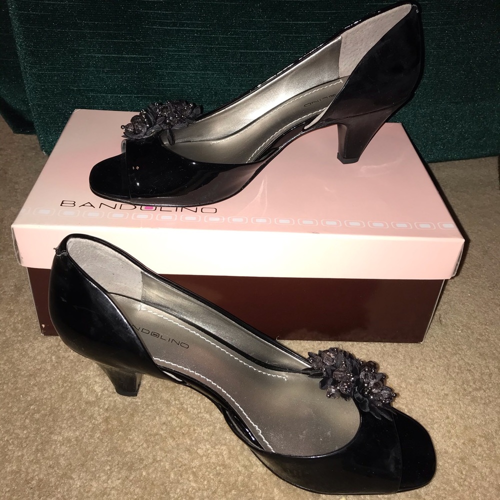 Open toe heels